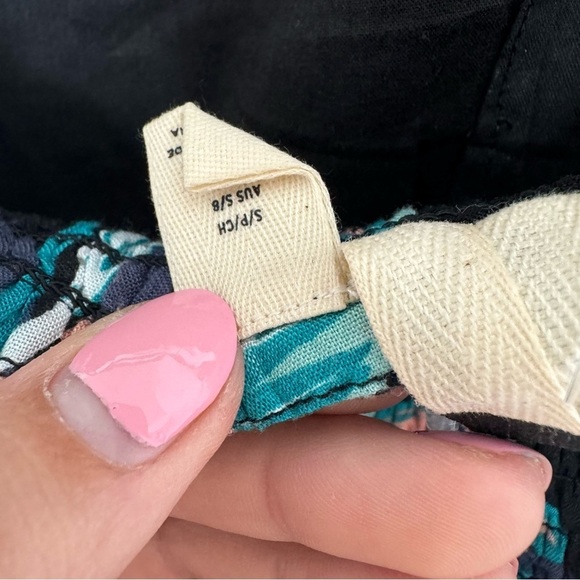 NWT Roxy Women's Black Floral Square Neck Sleeveless Slip-On Mini Dress Size S - Picture 8 of 8